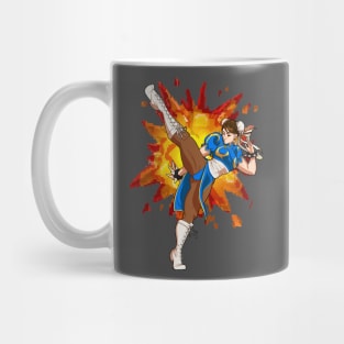 Chun-Li Kick! Mug